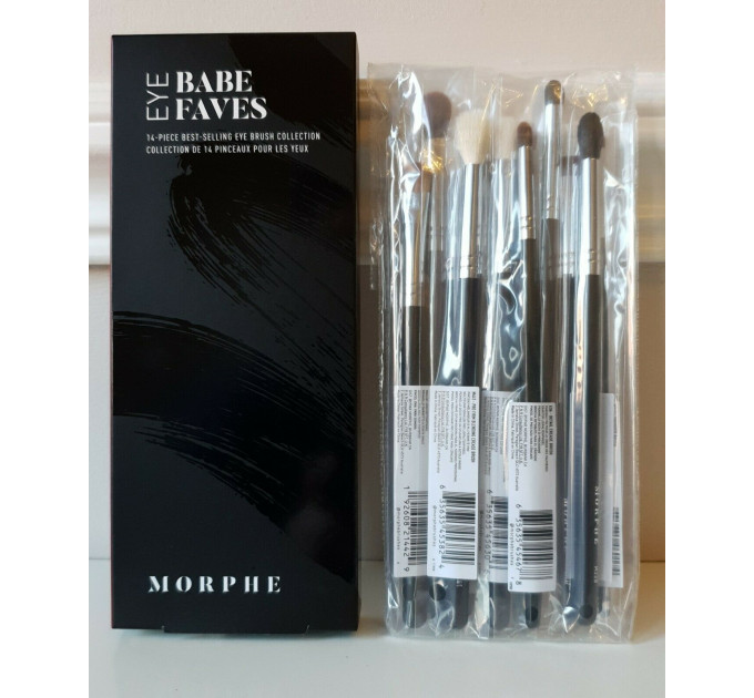 Набор кистей для макияжа Morphe Babe Faves Eye Brush Set